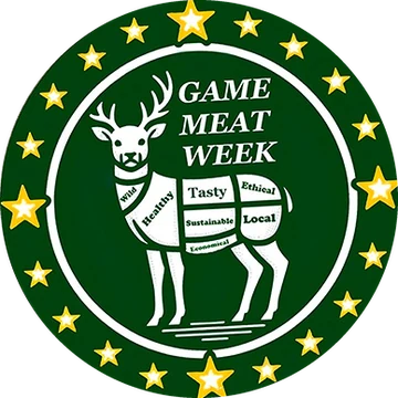 Game Meat Week logo on a light background